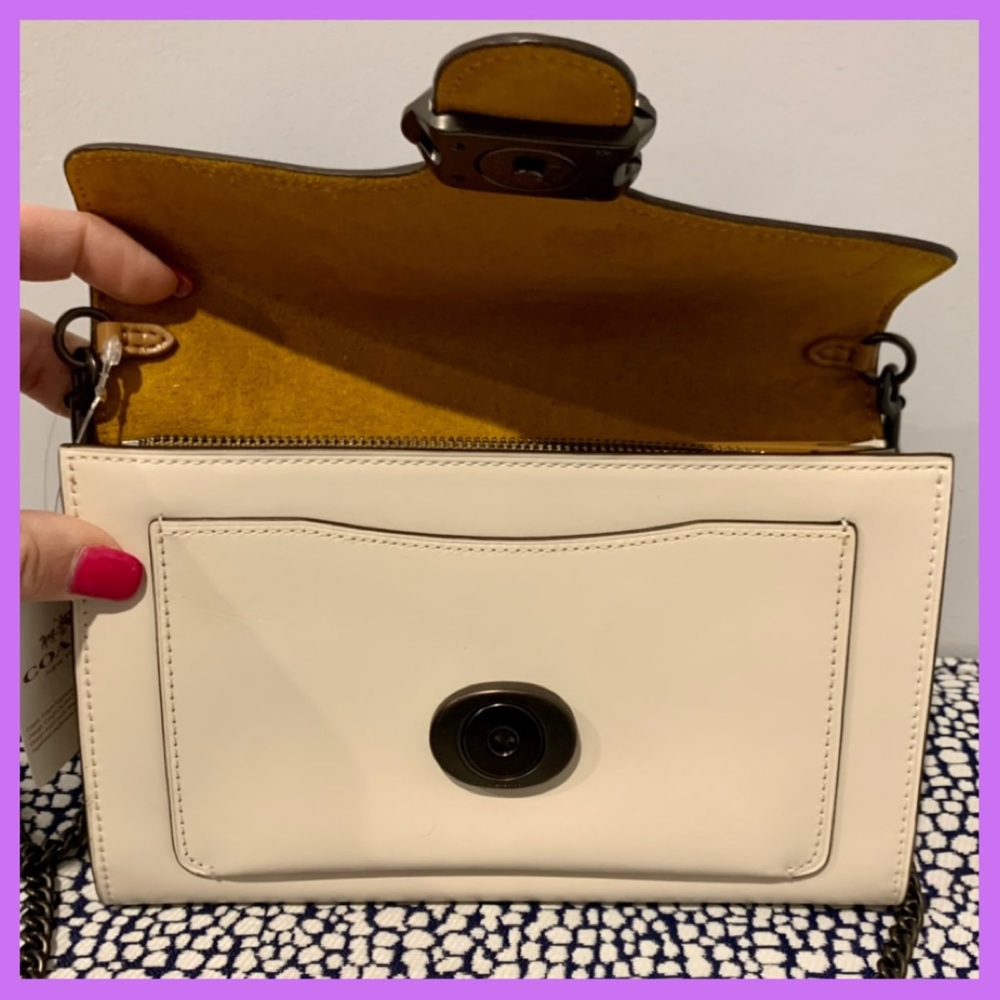 Coach Tabby Chain Clutch with Metallic Sequins NWT - Picture 9 of 13